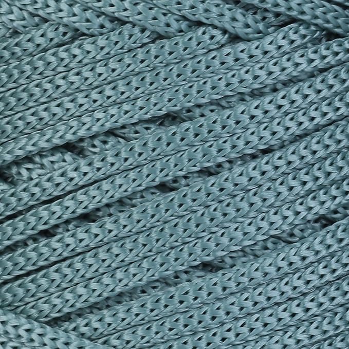 Makromecity, Premium Polyester Macrame Cord 3mm x 131 Yards (394 feet) 3mm Polypropylene Crepe Green Macrame Cord Crochet Macrame Bag Cord Crafts for Wall Hangings, Bags, Underplate, Rug