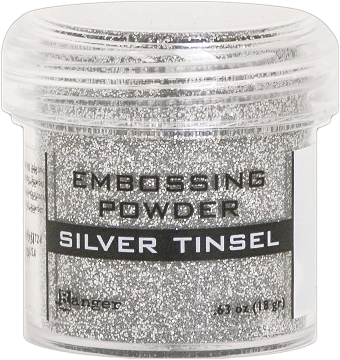 Ranger EPJ60437 Silver Tinsel Embossing Powder