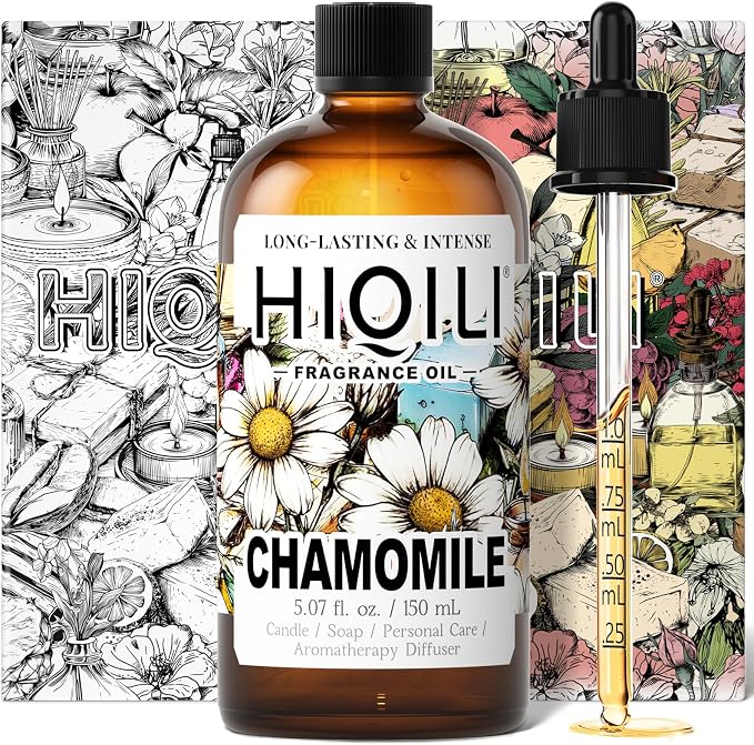 HIQILI Chamomile Fragrance Oil for Candle, Soap Making - 5.07 Fl Oz
