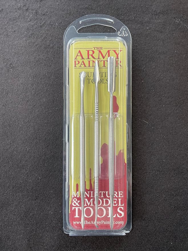 The Army Painter, Sculpting Tools, set of three tools