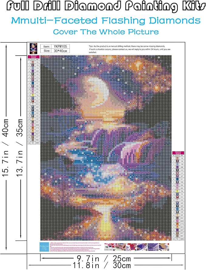 5D Diamond Painting Kits for Adults, Landscape Diamond Art Kits for Adults