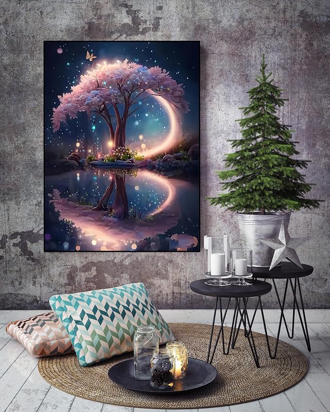 Diamond Art Kits for Adults, Tree of Life Diamond Painting Kits for Adults