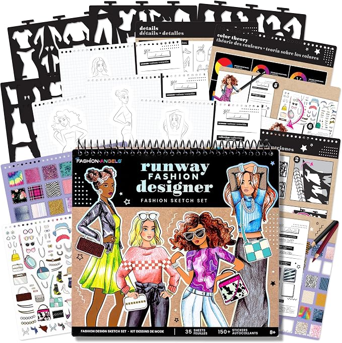 Fashion Angels Fashion Runway Design Portfolio Book