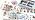 4 Rolls Summer Beach PET Tapes Pre-Cut Tape People Stickers | Transparent journaling Tape Sticker Sticker Rolls for Scrapbook Tape Decorative
