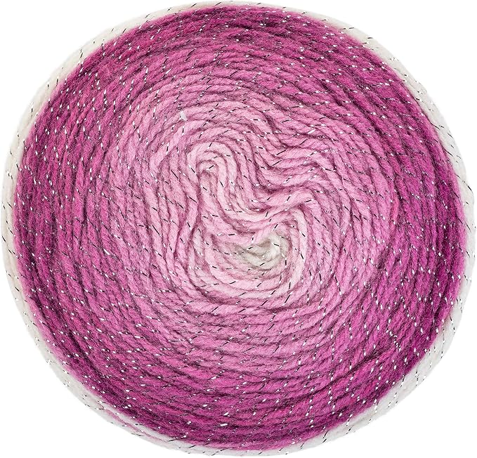 Red Heart Roll with It Sparkle Yarn - Pixie