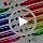 JoyCat 12-Color Glitter Markers for Kids, 3mm Paint Pens, High-Capacity Ink
